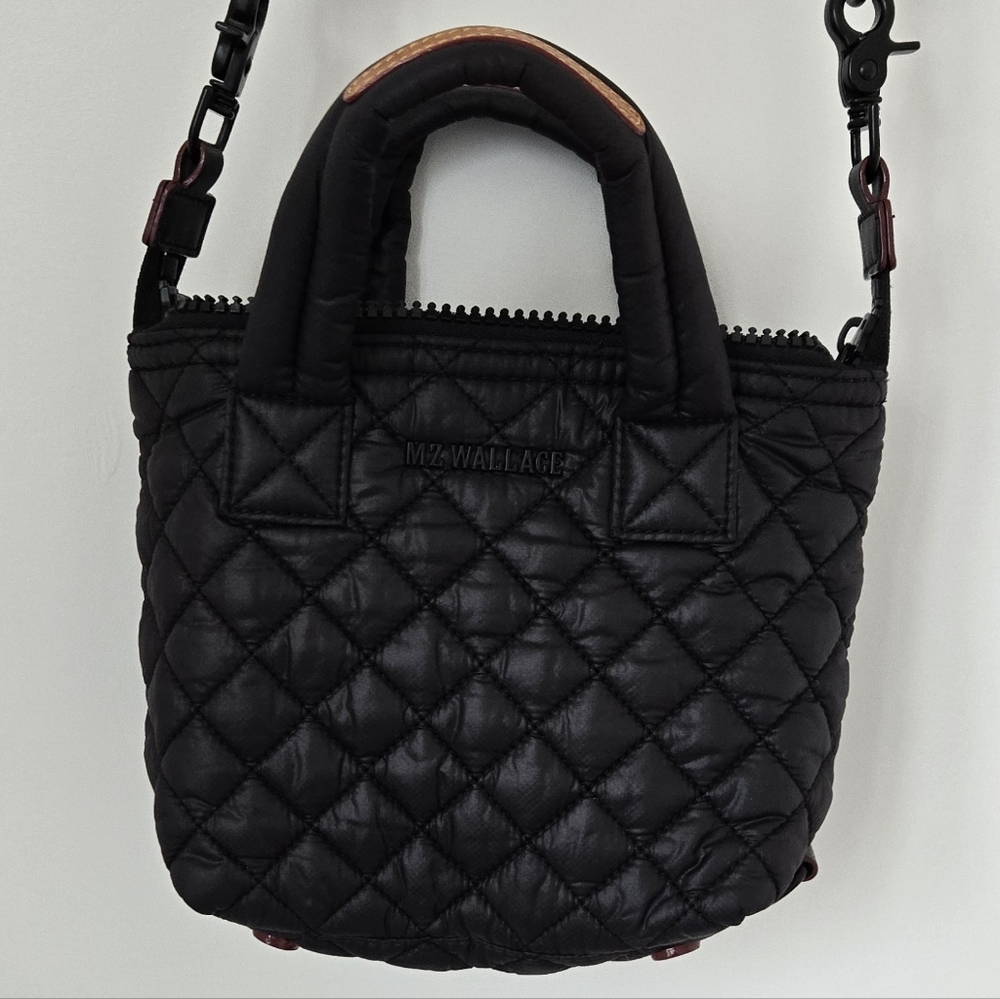 MZ Wallace Black/Magnet Micro Sutton